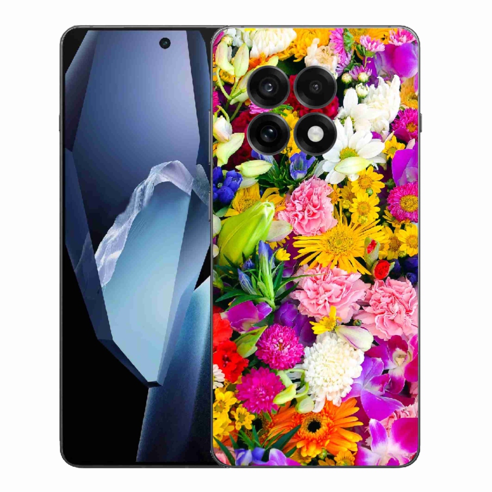 Gélový kryt mmCase na One Plus 13R - kvety 12