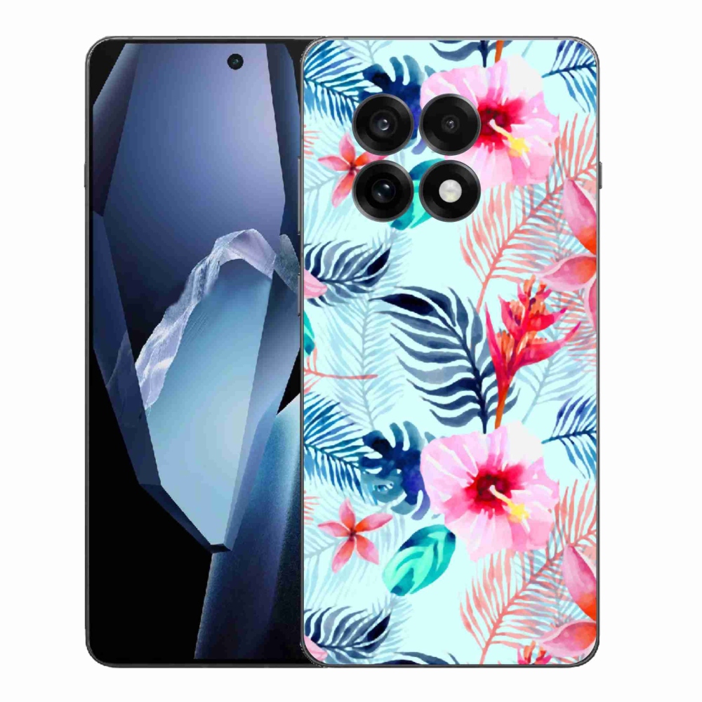 Gélový kryt mmCase na One Plus 13R - kvety