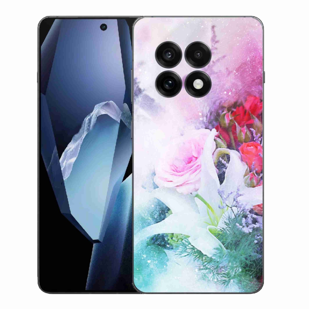 Gélový kryt mmCase na One Plus 13R - kvety 4