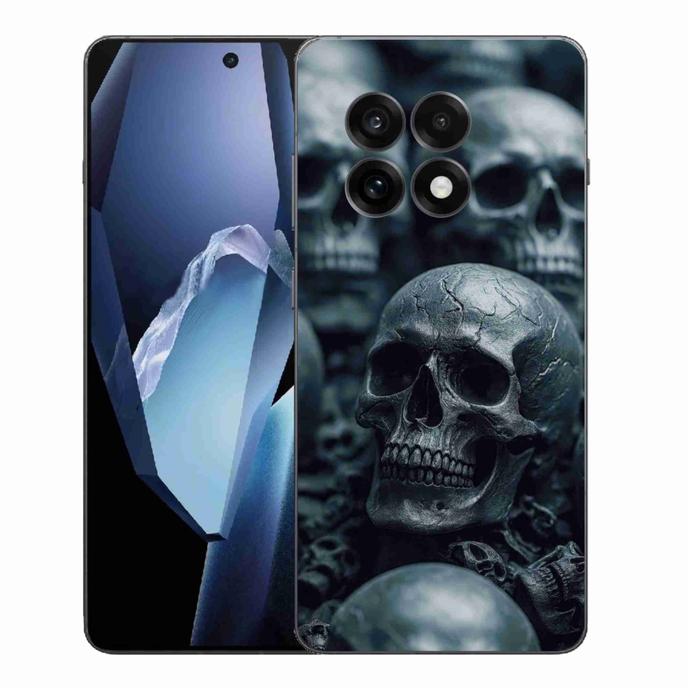 Gélový kryt mmCase na One Plus 13R - lebka 2