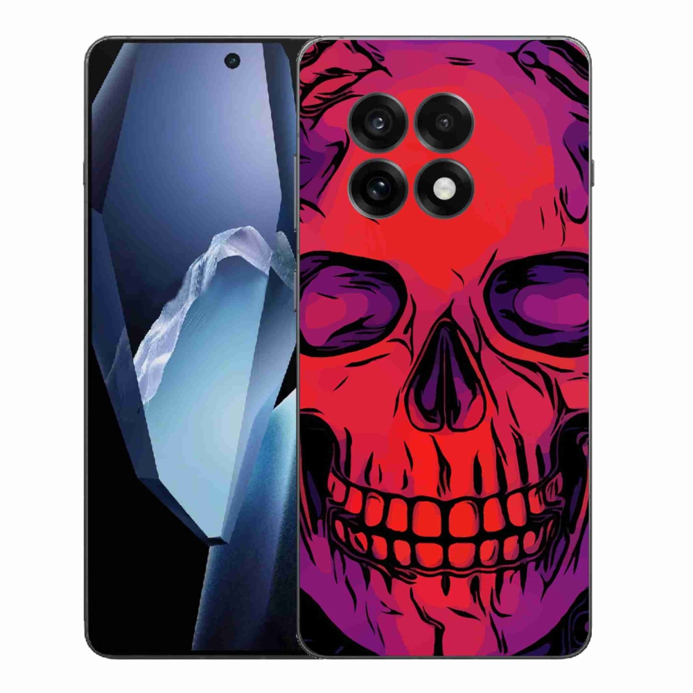 Gélový kryt mmCase na One Plus 13R - lebka