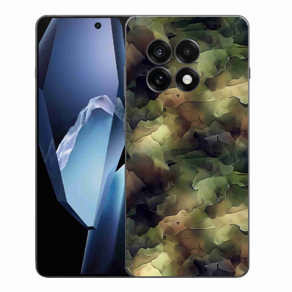 Gélový kryt mmCase na One Plus 13R - maskáčový vzor 10
