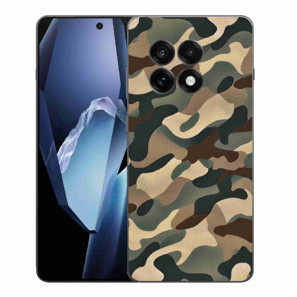 Gélový kryt mmCase na One Plus 13R - maskáčový vzor 11