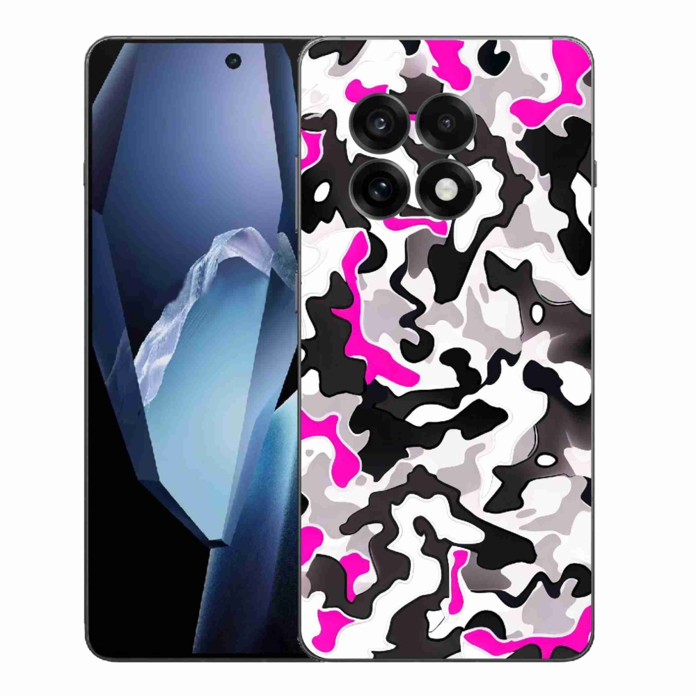 Gélový kryt mmCase na One Plus 13R - maskáčový vzor 5