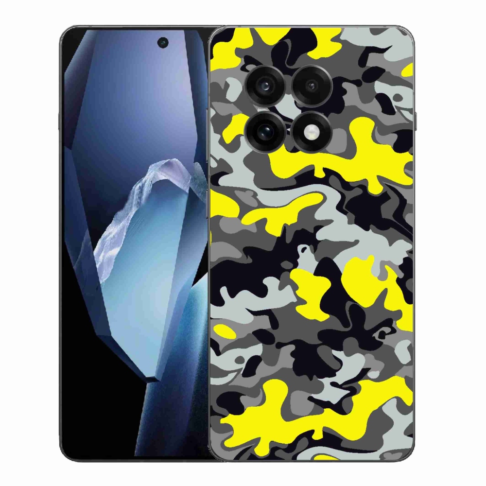 Gélový kryt mmCase na One Plus 13R - maskáčový vzor 6