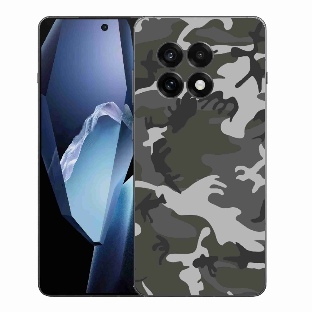 Gélový kryt mmCase na One Plus 13R - maskáčový vzor