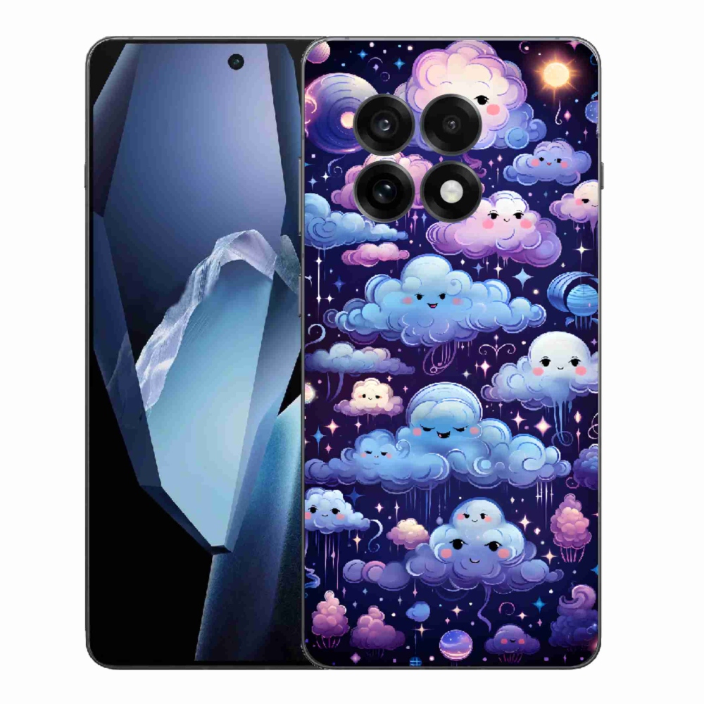 Gélový kryt mmCase na One Plus 13R - mráčiky