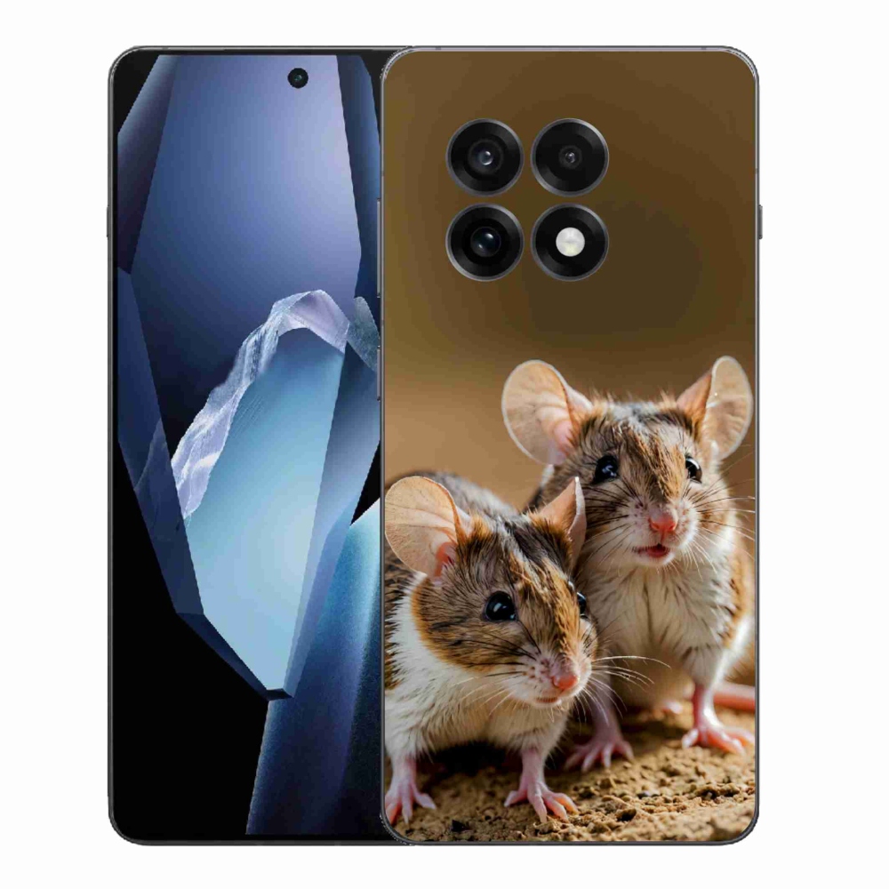 Gélový kryt mmCase na One Plus 13R - myší duo