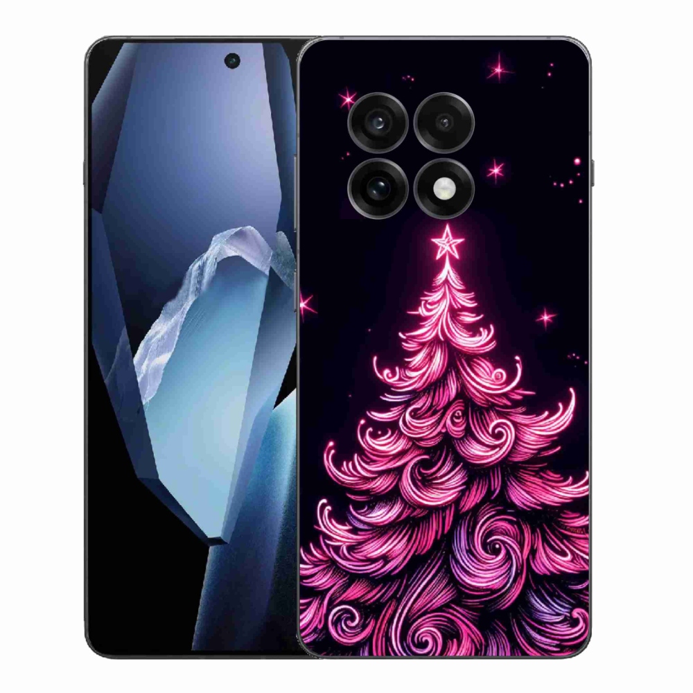 Gélový kryt mmCase na One Plus 13R - neónový vianočný stromček 2