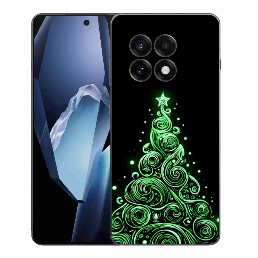 Gélový kryt mmCase na One Plus 13R - neónový vianočný stromček 3