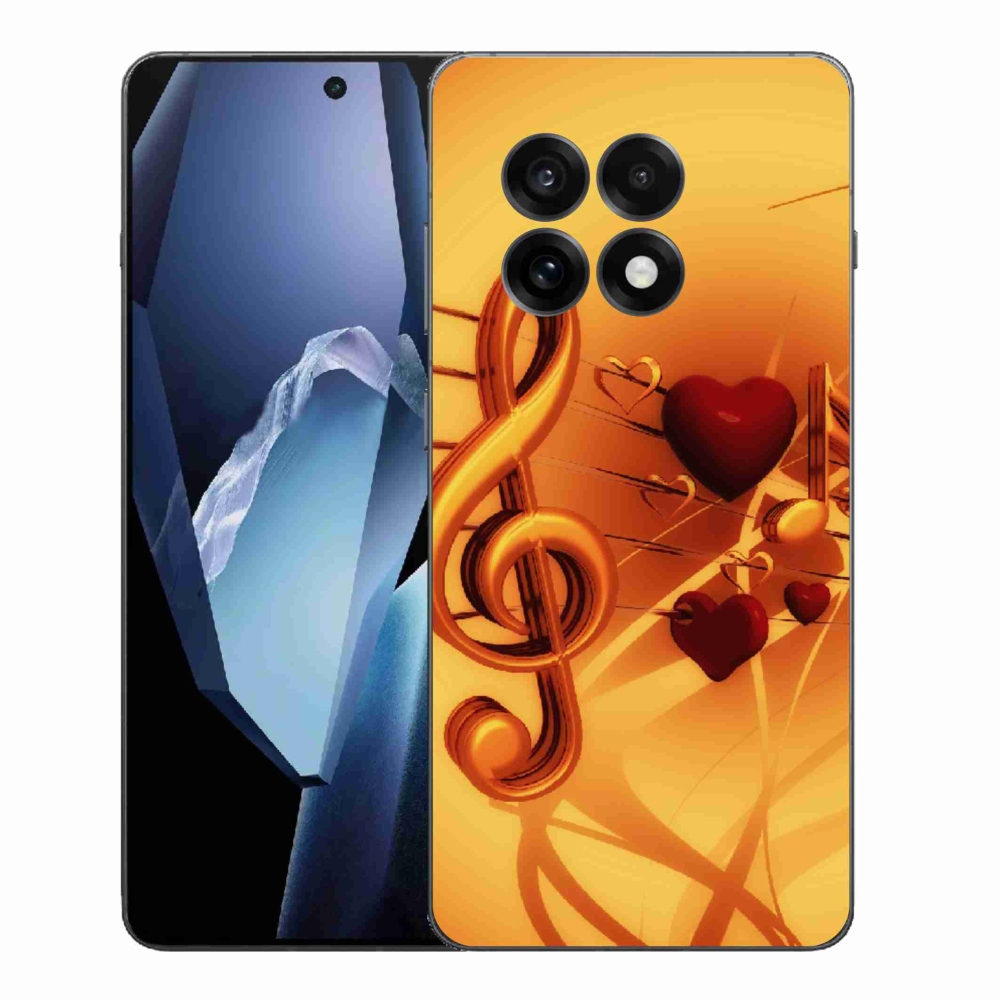 Gélový kryt mmCase na One Plus 13R - noty