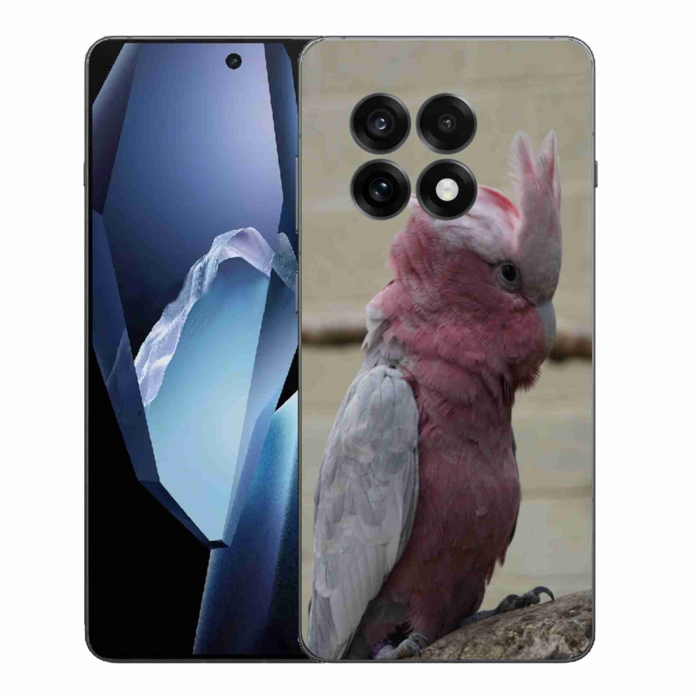 Gélový kryt mmCase na One Plus 13R - papagáj kakadu ružový