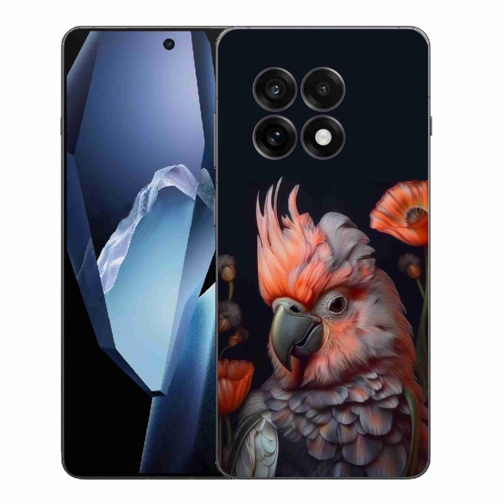 Gélový kryt mmCase na One Plus 13R - papagáj kakadu vo farbách