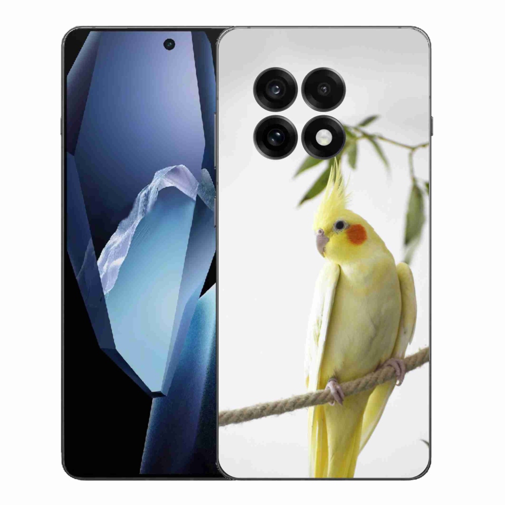 Gélový kryt mmCase na One Plus 13R - papagáj korela chocholatá
