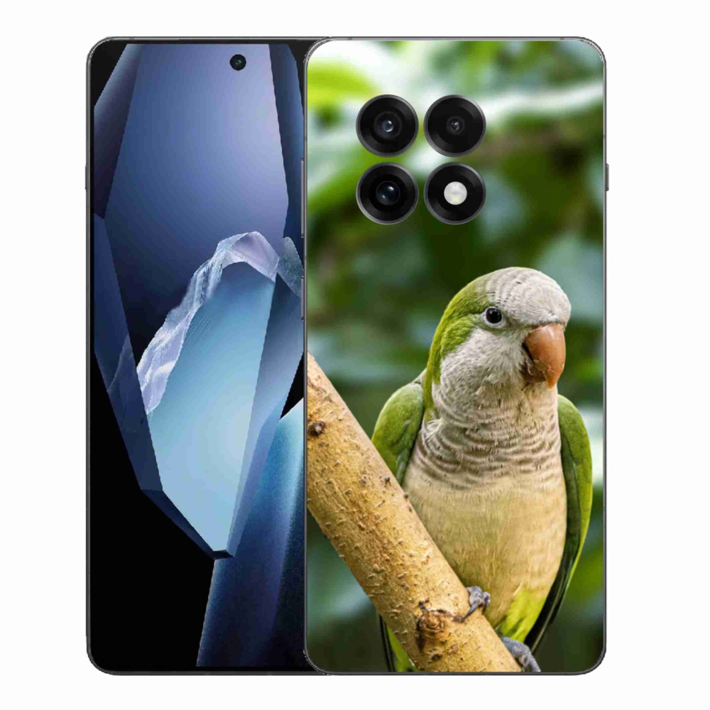 Gélový kryt mmCase na One Plus 13R - papagáj mníšok