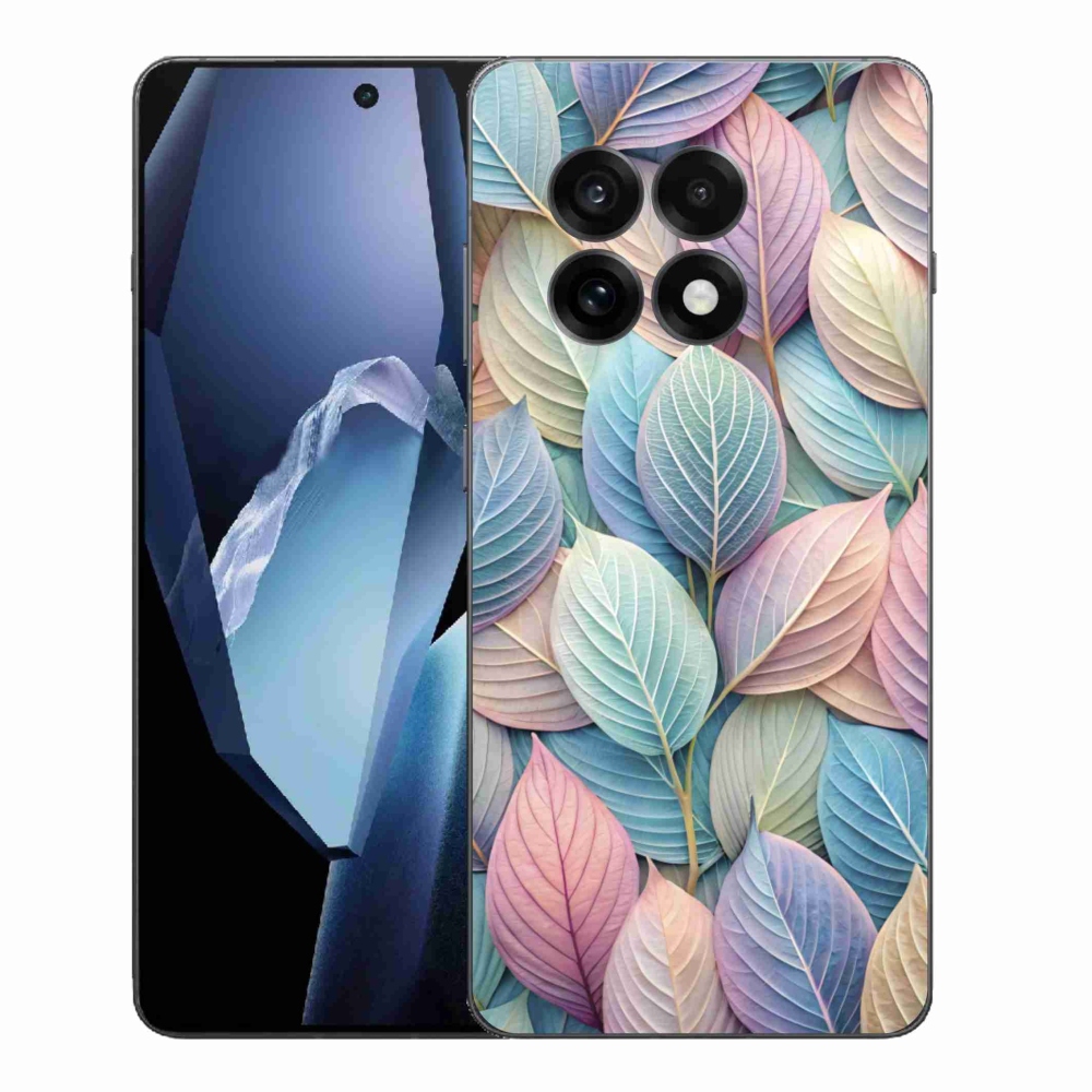 Gélový kryt mmCase na One Plus 13R - pastelové listy