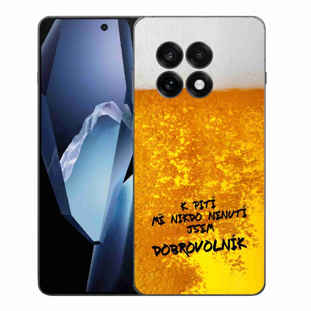 Gélový kryt mmCase na One Plus 13R - pivný motív 4