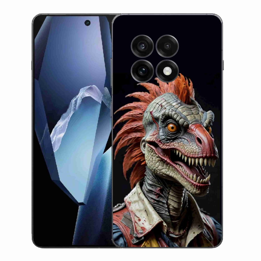 Gélový kryt mmCase na One Plus 13R - punk dinosaurus