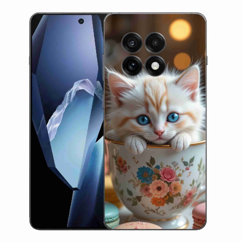 Gélový kryt mmCase na One Plus 13R - roztomilé mačiatko 6