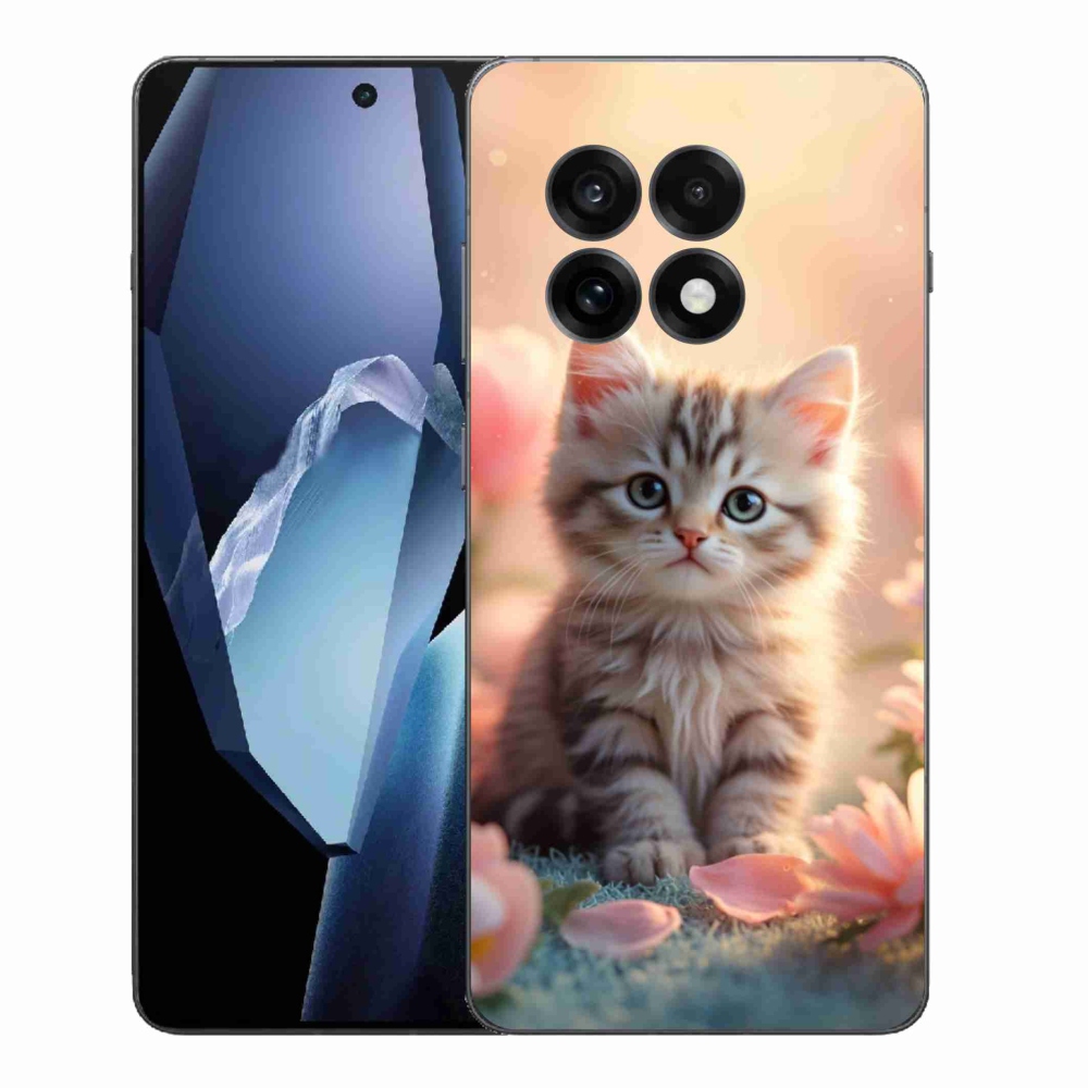 Gélový kryt mmCase na One Plus 13R - roztomilé mačiatko 8