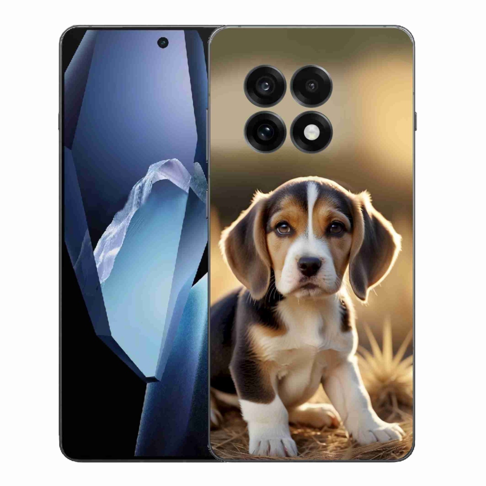 Gélový kryt mmCase na One Plus 13R - roztomilý bígl