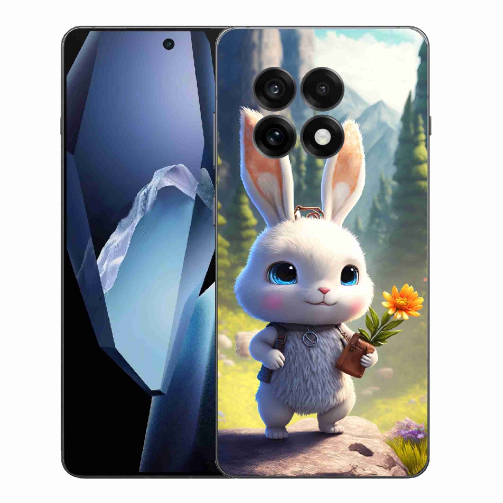 Gélový kryt mmCase na One Plus 13R - roztomilý zajačik