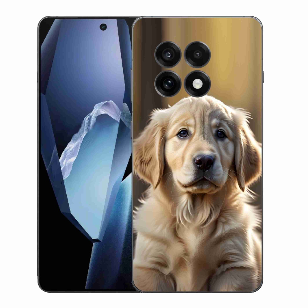 Gélový kryt mmCase na One Plus 13R - roztomilý zlatý retriever