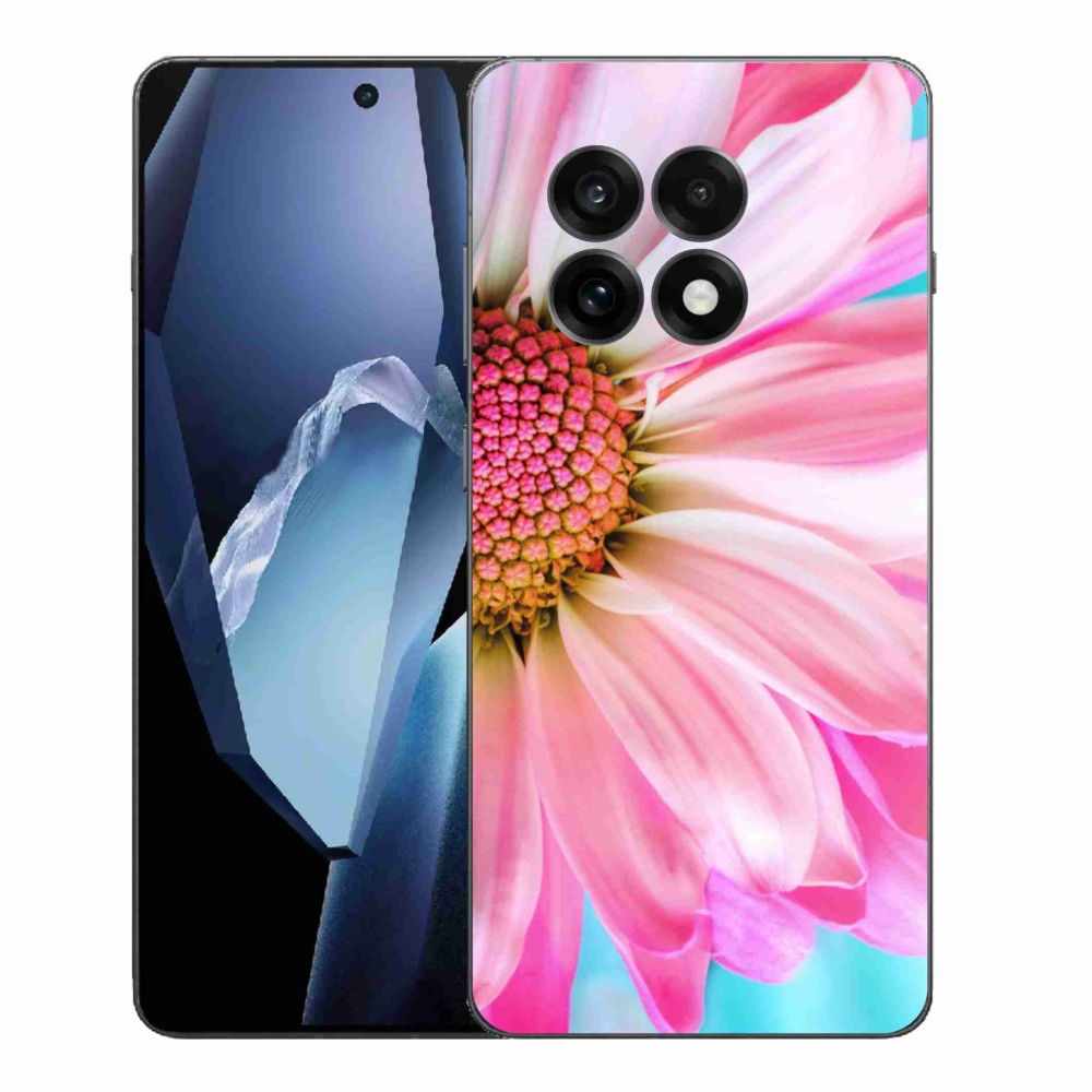 Gélový kryt mmCase na One Plus 13R - ružový kvet