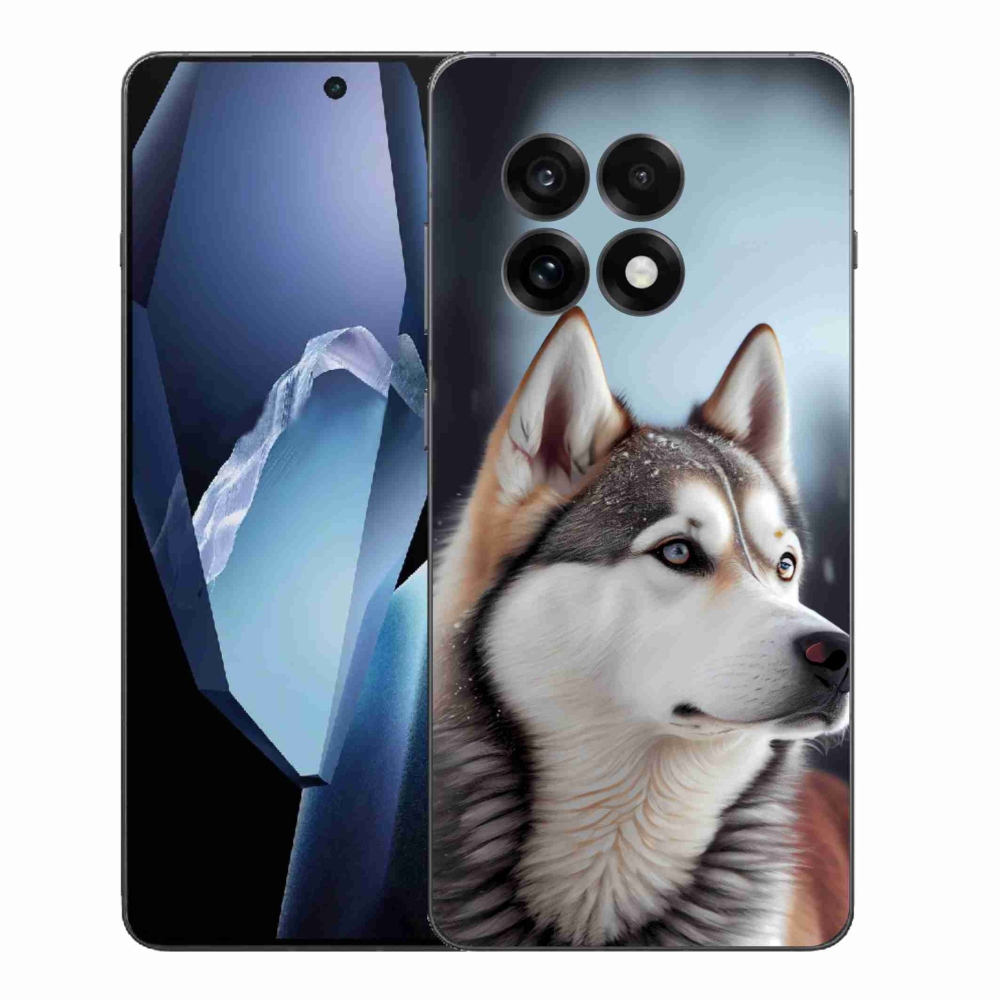 Gélový kryt mmCase na One Plus 13R - sibírsky husky
