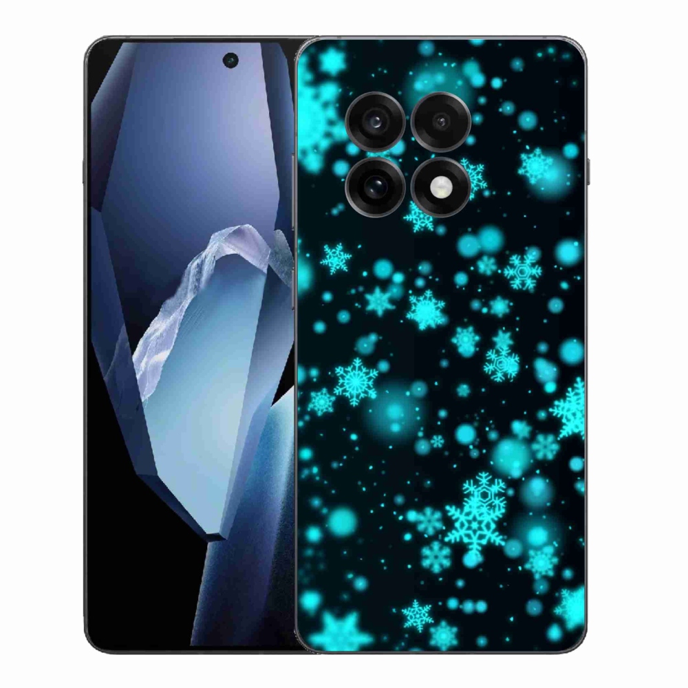 Gélový kryt mmCase na One Plus 13R - snehové vločky 1