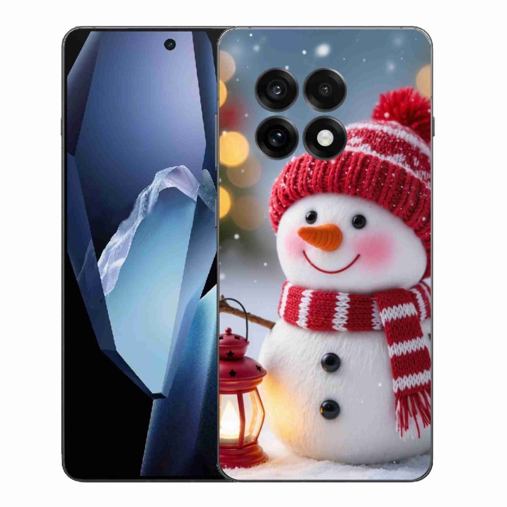 Gélový kryt mmCase na One Plus 13R - snehuliak 2