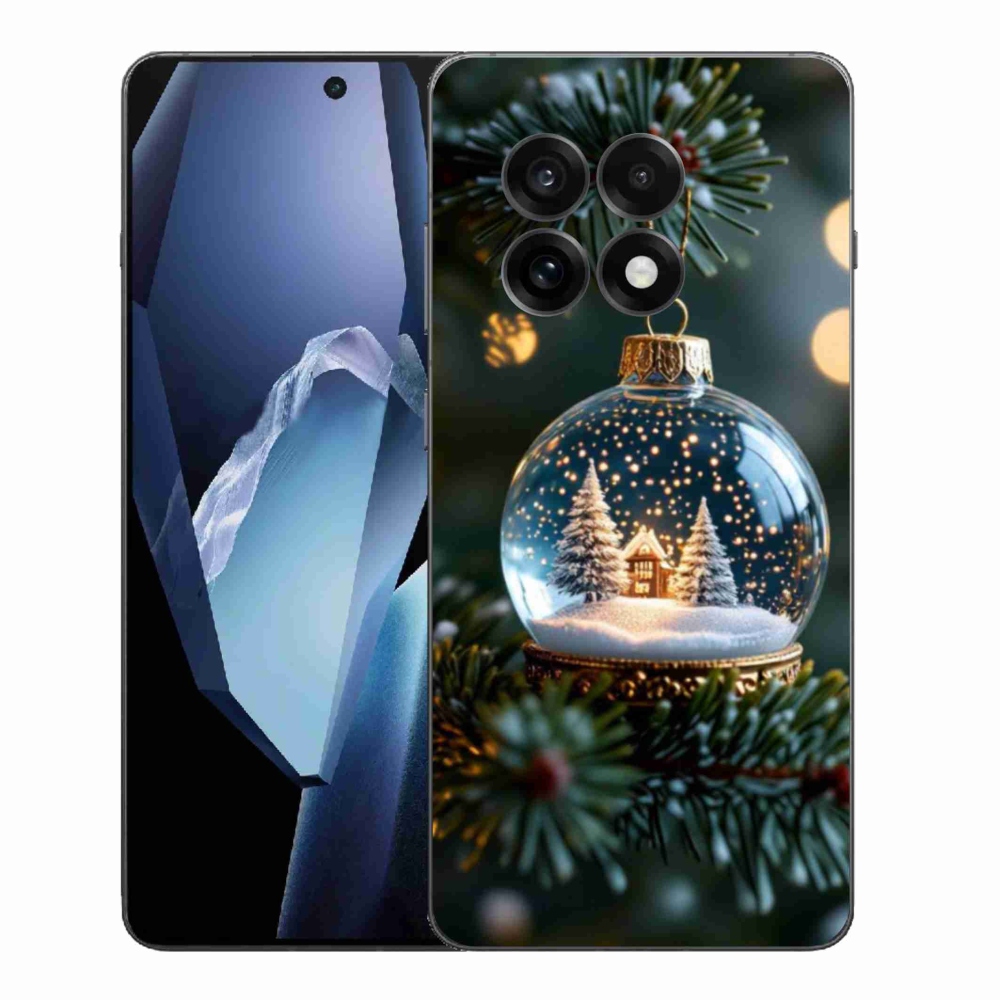 Gélový kryt mmCase na One Plus 13R - vianočné gule 2