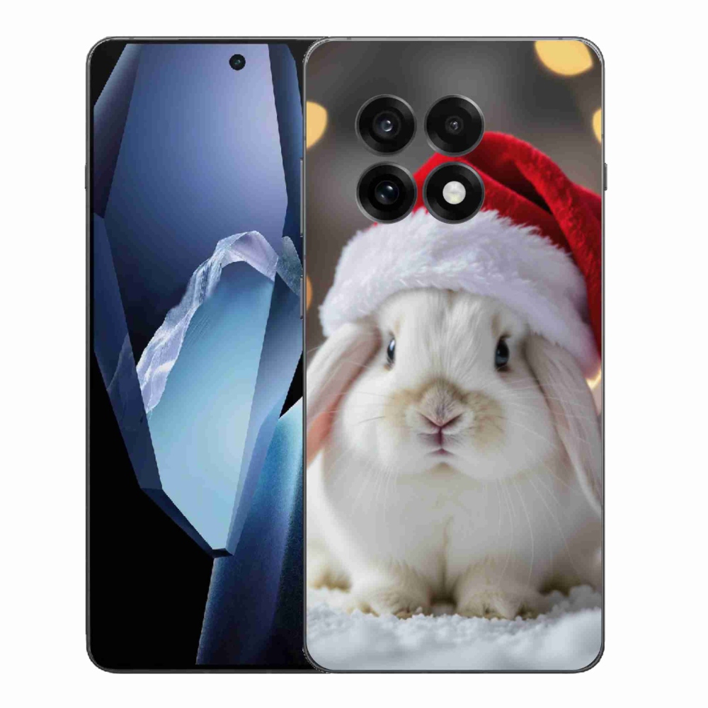 Gélový kryt mmCase na One Plus 13R - vianočný králik