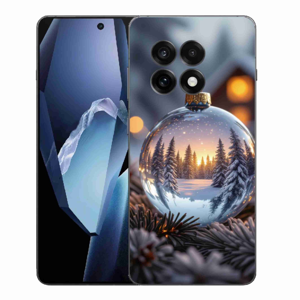 Gélový kryt mmCase na One Plus 13R - vianočná ozdoba