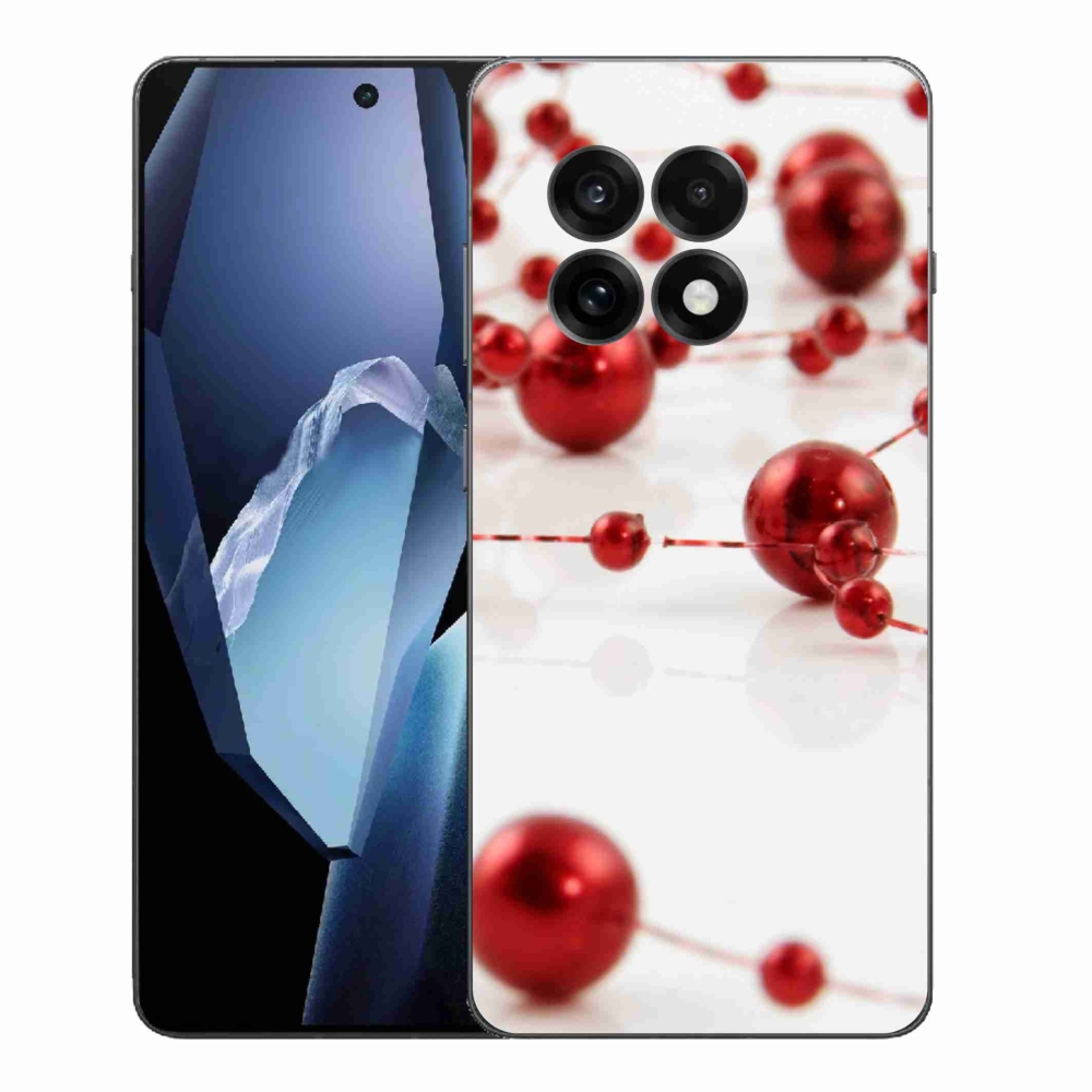Gélový kryt mmCase na One Plus 13R - vianočná reťaz