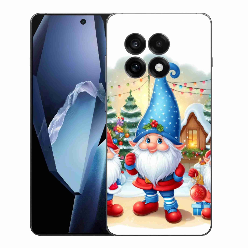 Gélový kryt mmCase na One Plus 13R - vianočné škriatkovia