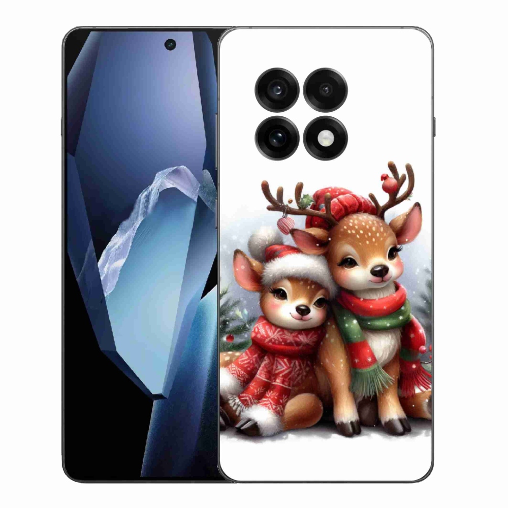 Gélový kryt mmCase na One Plus 13R - vianočné soby