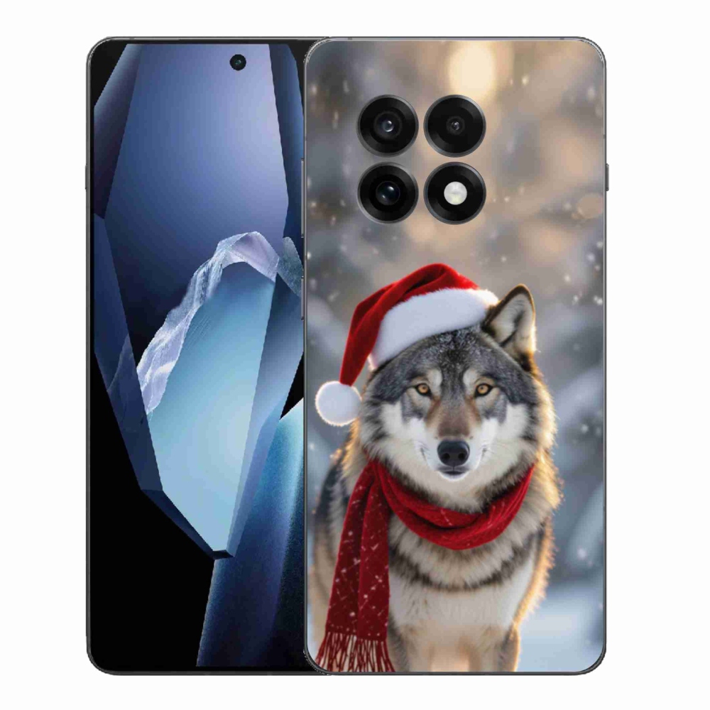 Gélový kryt mmCase na One Plus 13R - vianočný vlk
