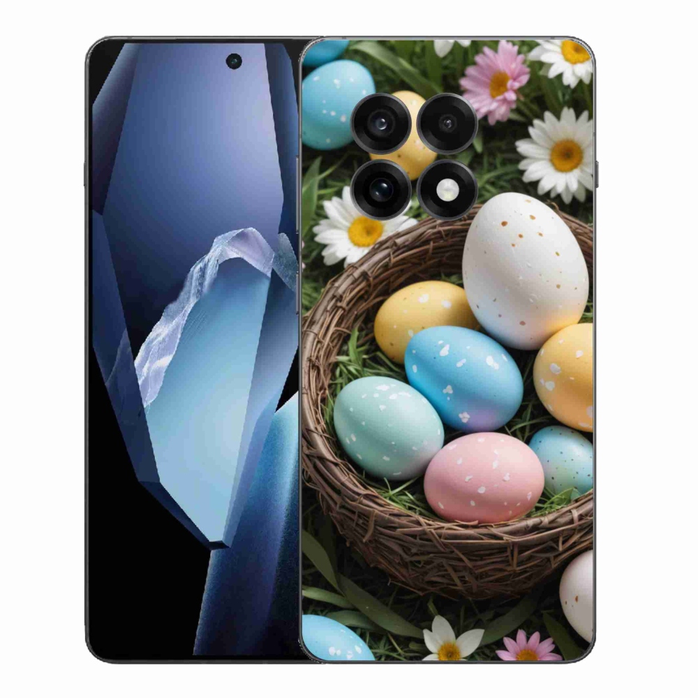 Gélový kryt mmCase na One Plus 13R - veľkonočné vajíčka 2