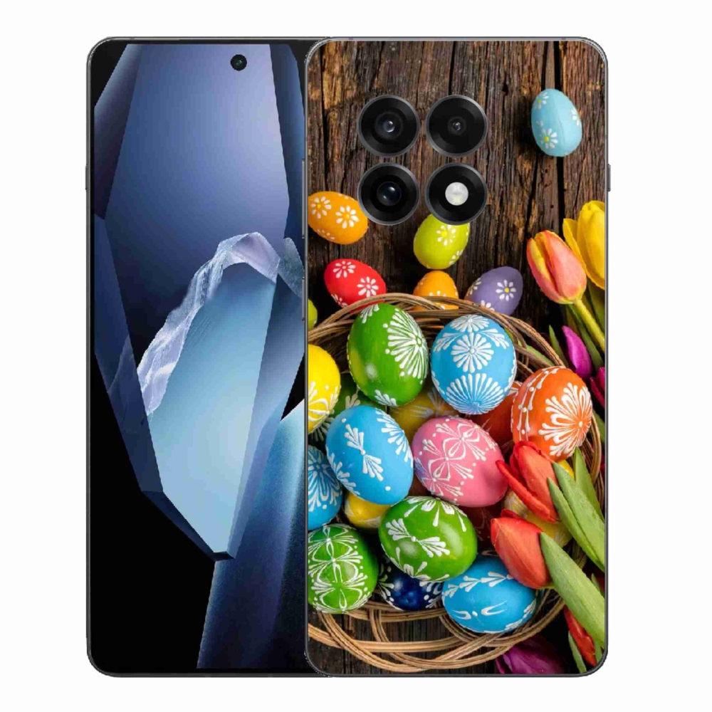 Gélový kryt mmCase na One Plus 13R - veľkonočné vajíčka