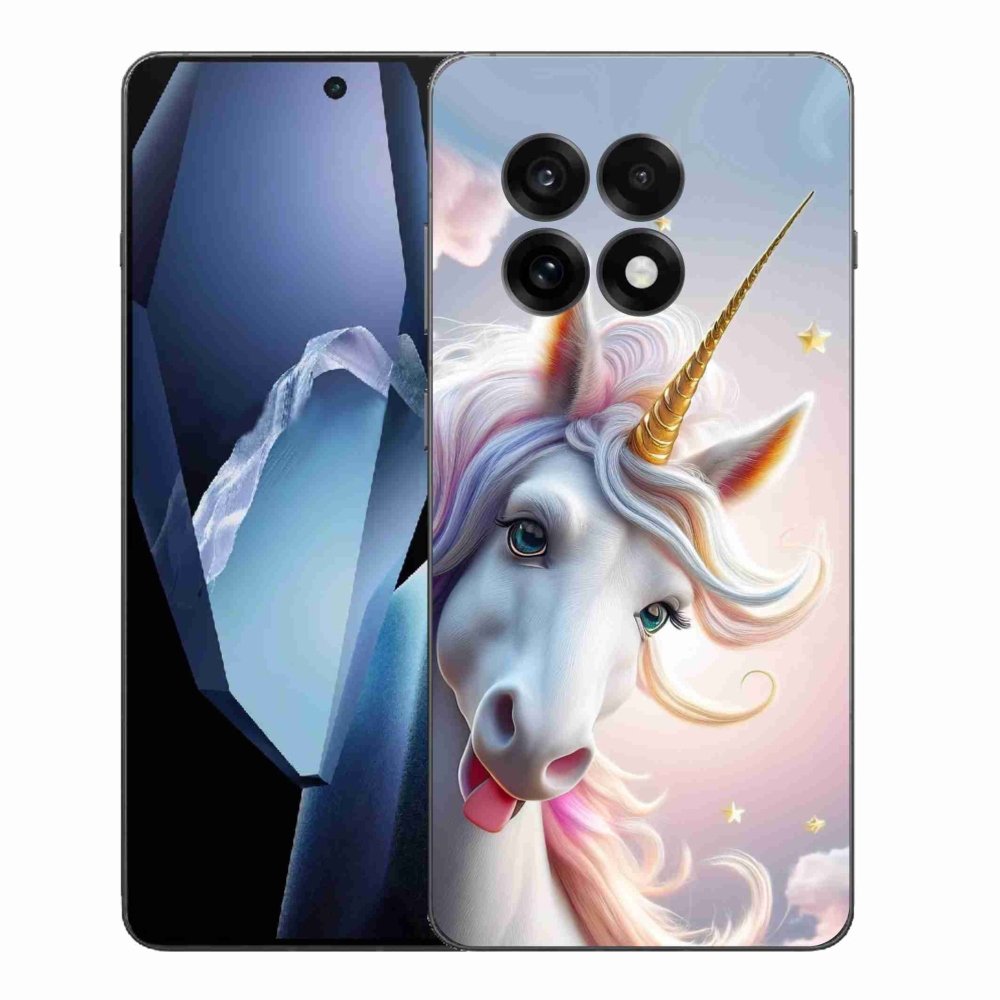 Gélový kryt mmCase na One Plus 13R - veselý jednorožec
