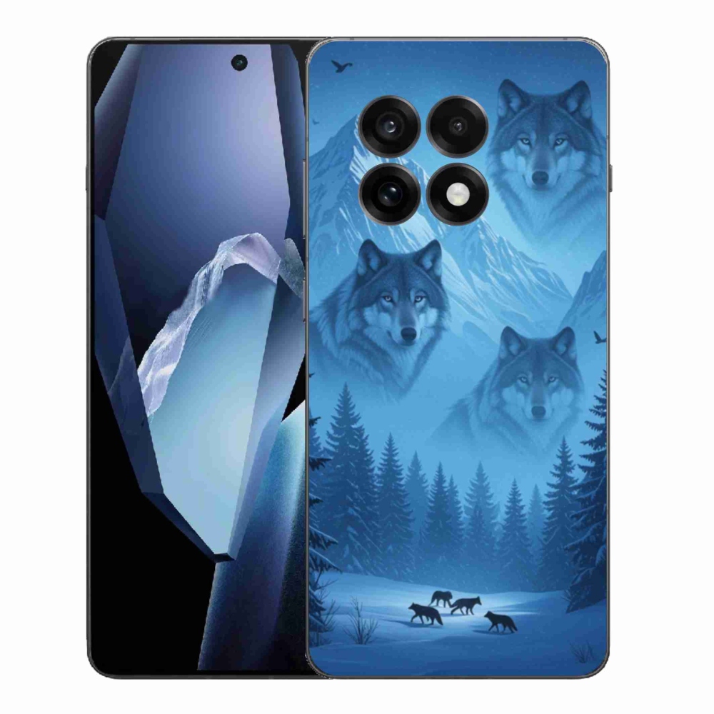 Gélový kryt mmCase na One Plus 13R - vlčia svorka