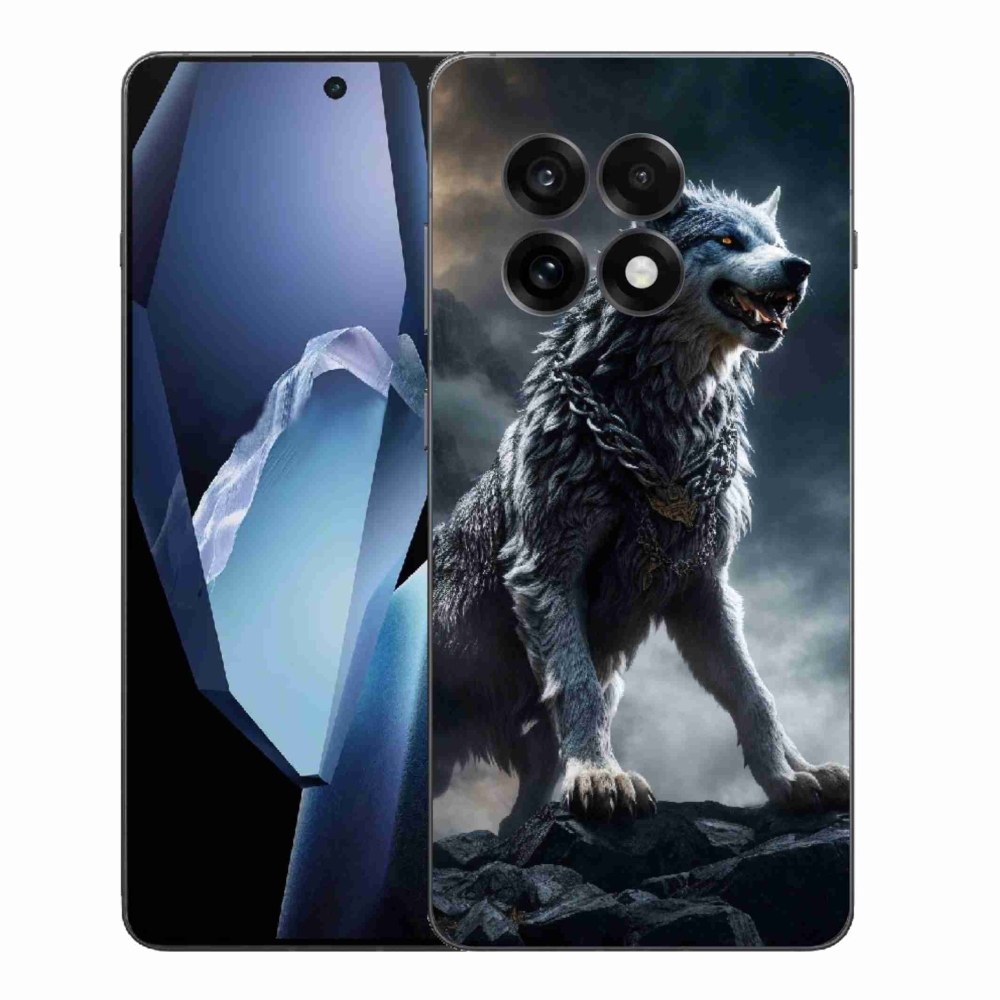 Gélový kryt mmCase na One Plus 13R - vlk 1