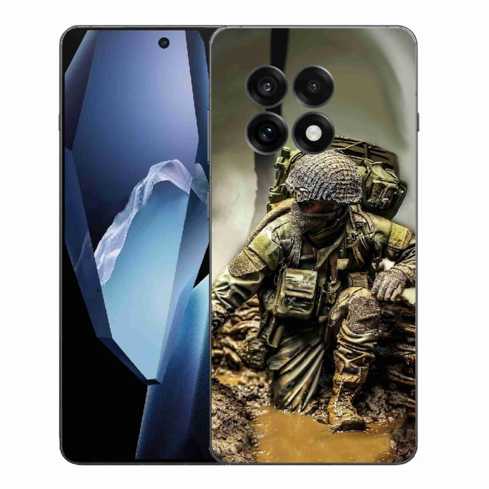 Gélový kryt mmCase na One Plus 13R - vojak