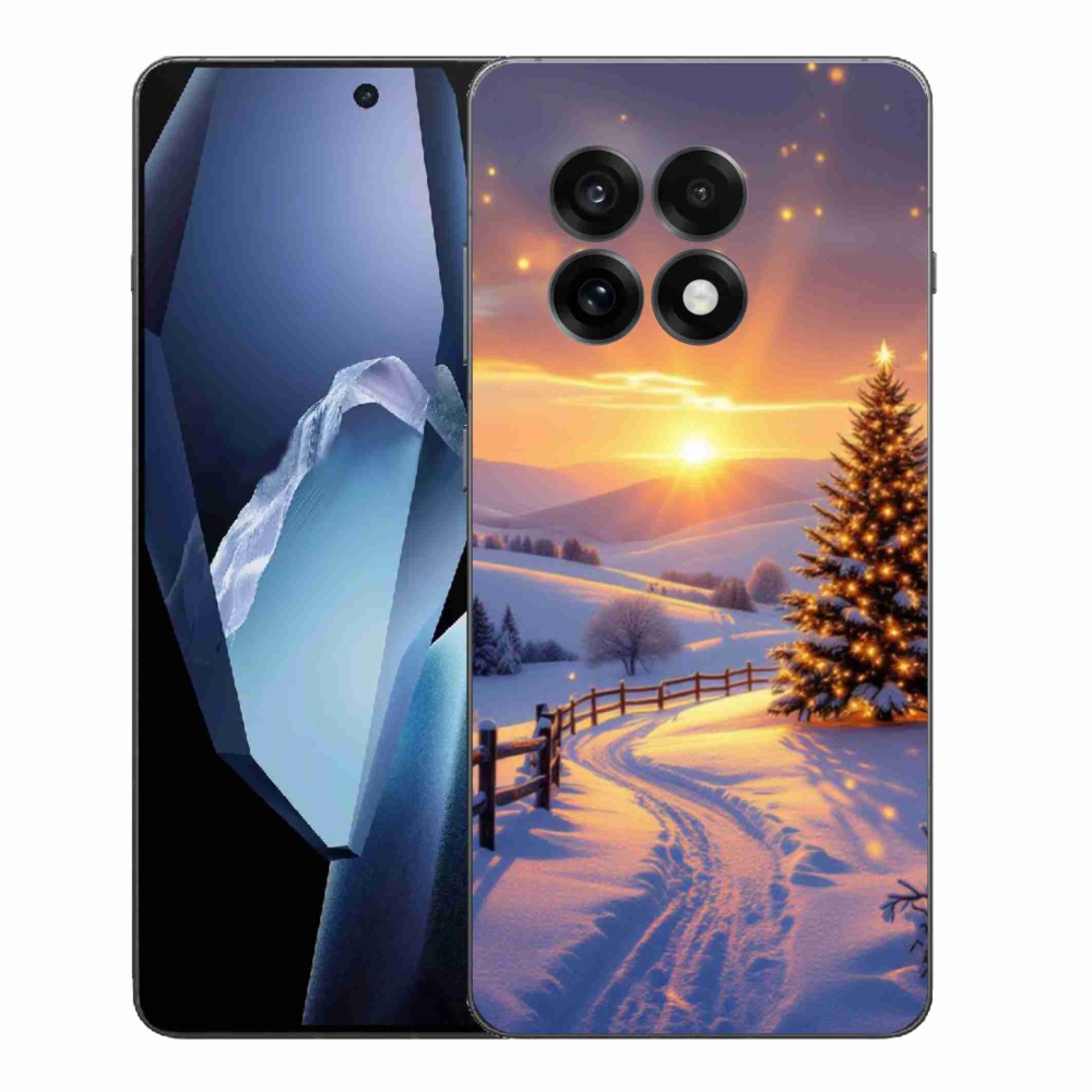 Gélový kryt mmCase na One Plus 13R - zimná krajina