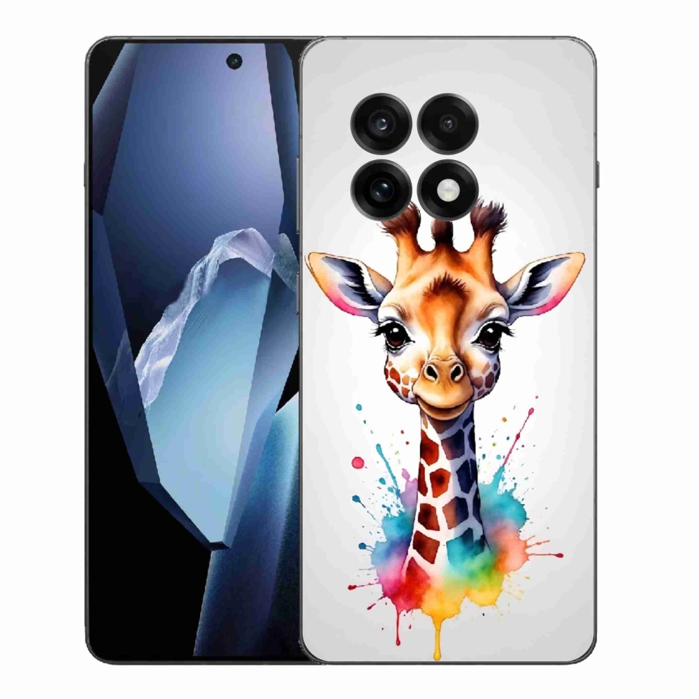 Gélový kryt mmCase na One Plus 13R - žirafa 1
