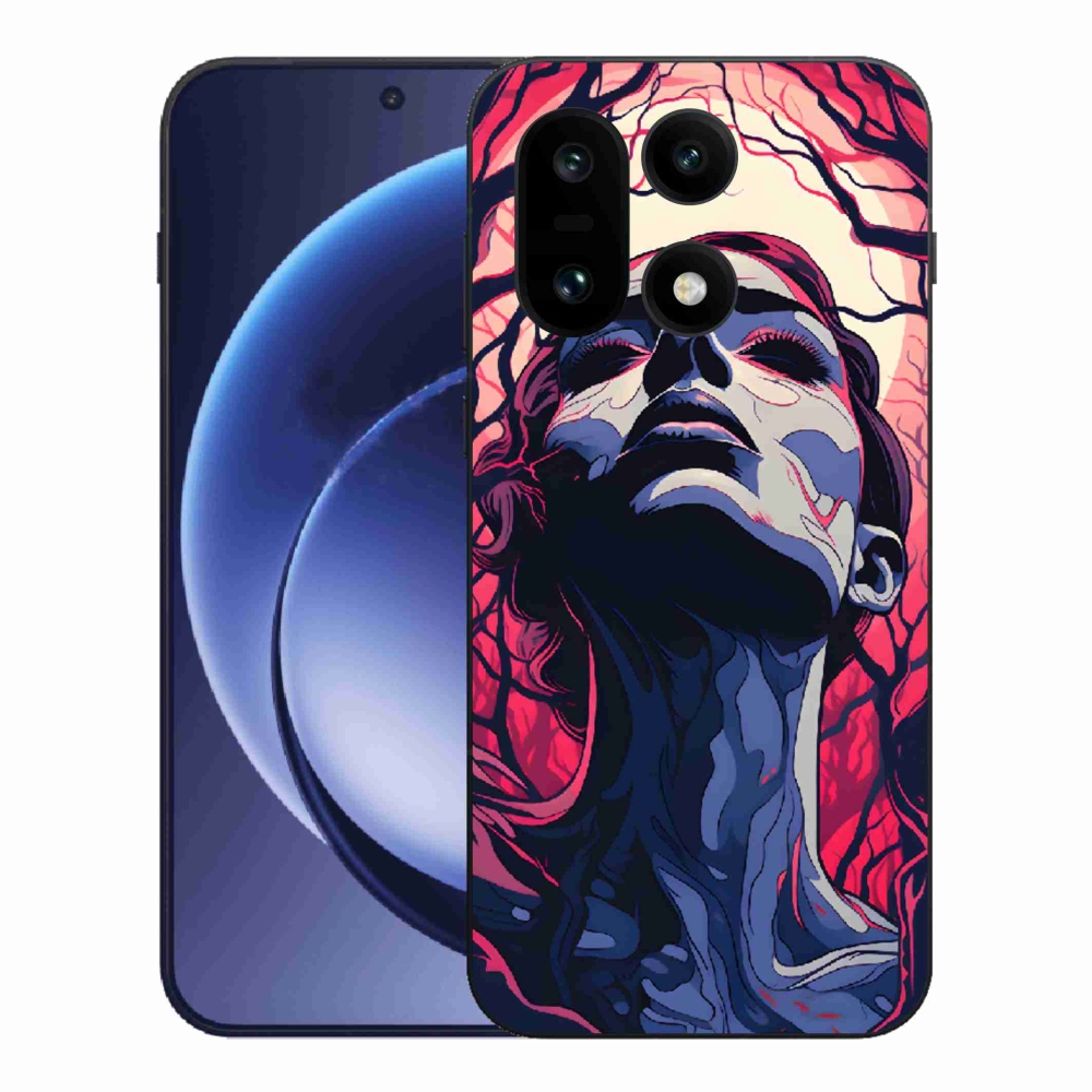 Gélový kryt mmCase na One Plus 15 - abstraktná tvár