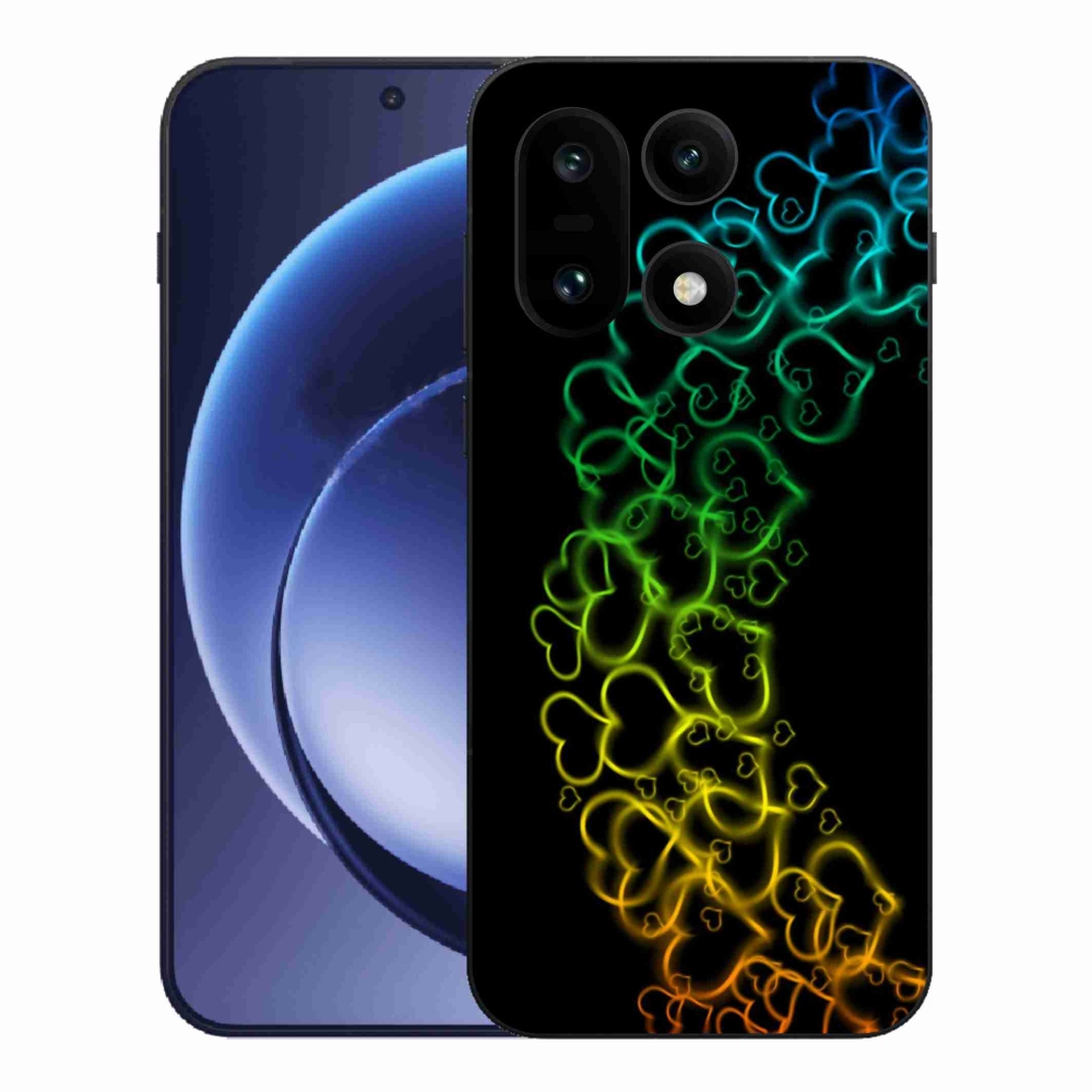 Gélový kryt mmCase na One Plus 15 - farebné srdiečka