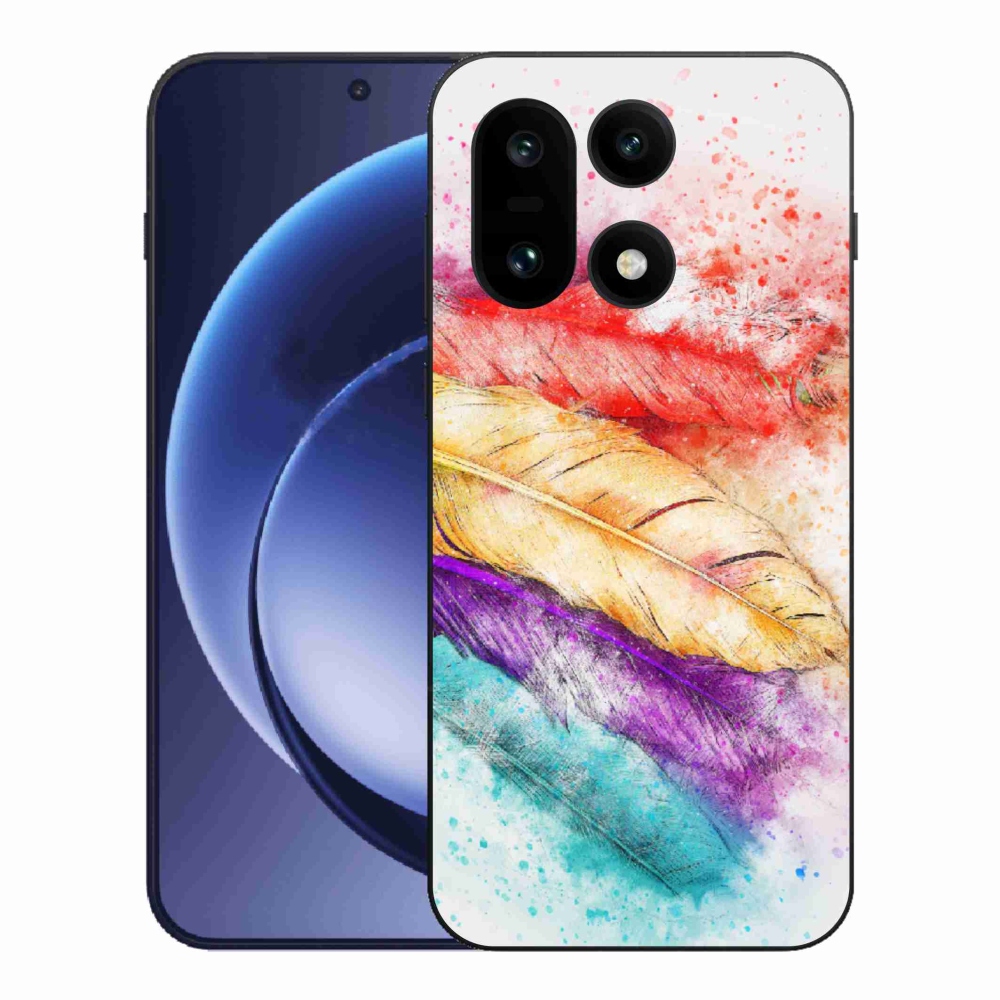 Gélový kryt mmCase na One Plus 15 - farebné perie