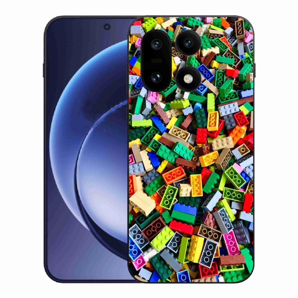 Gélový kryt mmCase na One Plus 15 - farebné stavebné kocky